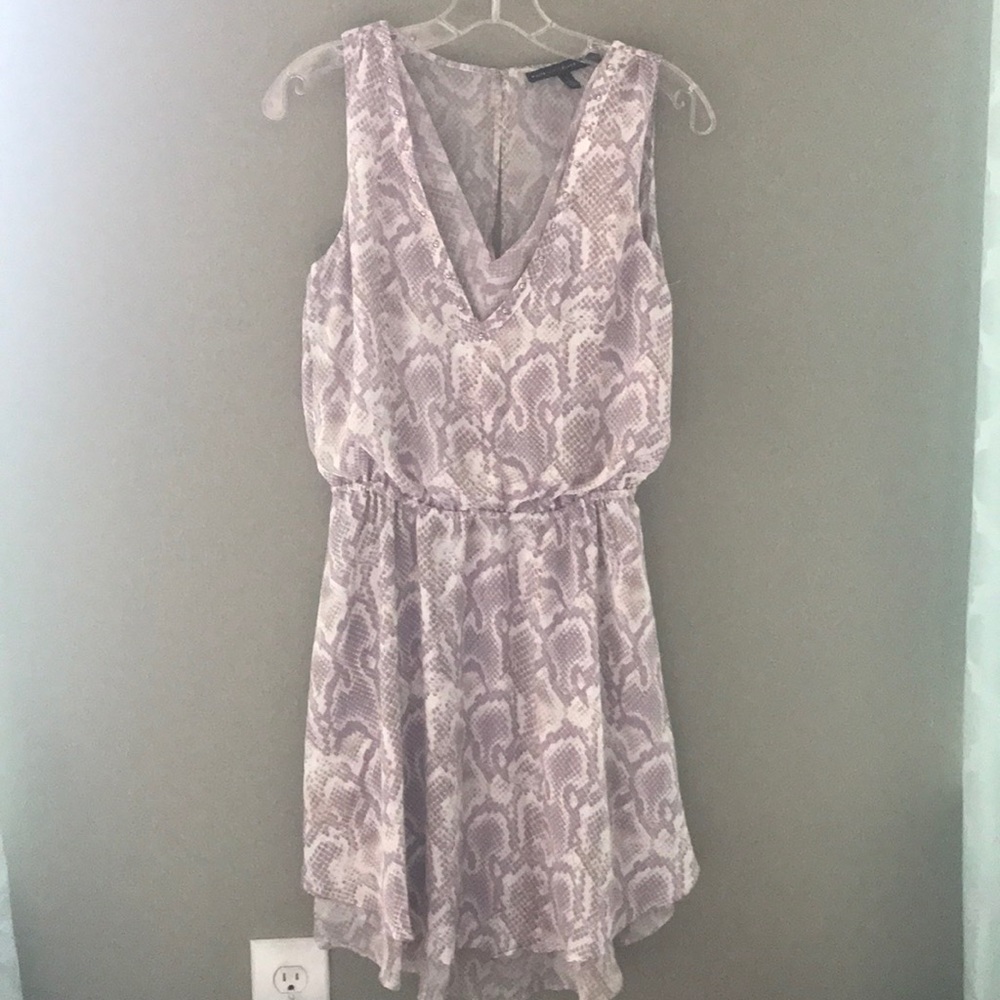 White House Black Market woven tank dress